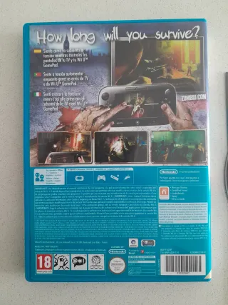 Español Zombi U Wii U completo CD como nuevo
