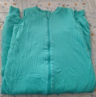 Saco dormir con pies turquesa 110cm 1.2TOG
