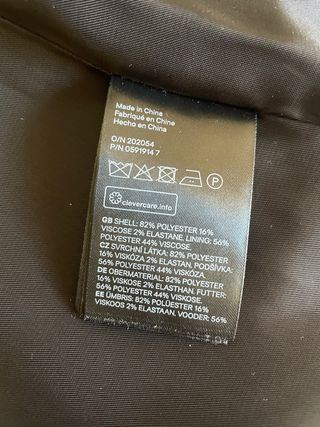 Blazer H&M Gris y Negro