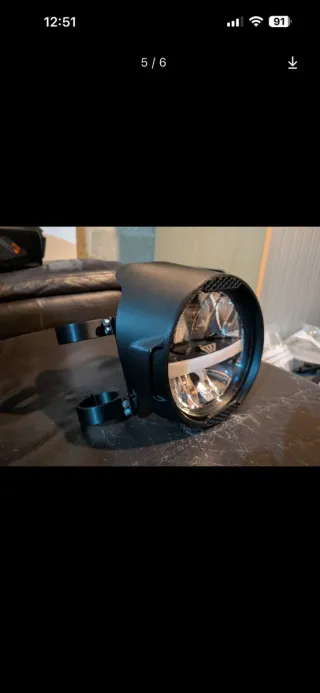 Cúpula Café Racer Negra