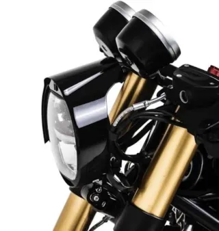 Cúpula Café Racer Negra