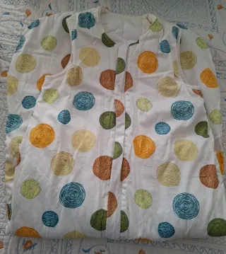 Saco dormir bebé 110cm 1.2 TOG