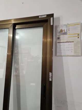 Puerta corredera aluminio