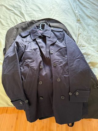 Trench Sandro Azul Marino