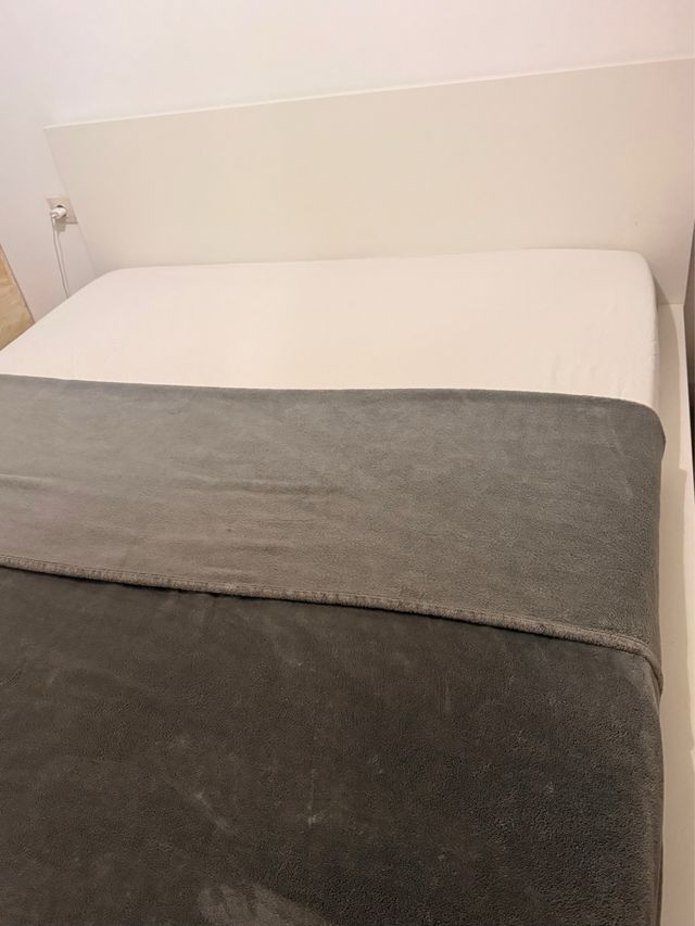 Estructura Cama Malm Ikea 180x200 Blanca