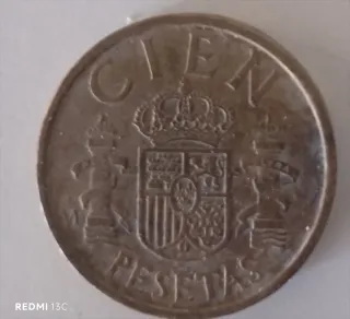 Moneda 100 Pesetas 1984