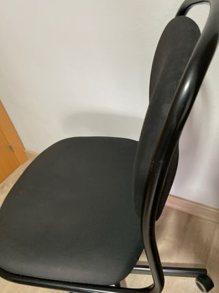 Silla de escritorio Ikea negra