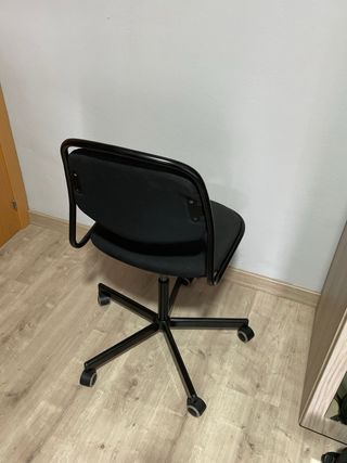Silla de escritorio Ikea negra