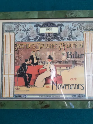 Cuadro Grandes Salones Academia Billar