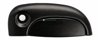 MANETA DE PUERTA DELANTERO DERECHO NEGRO S/LLAVE