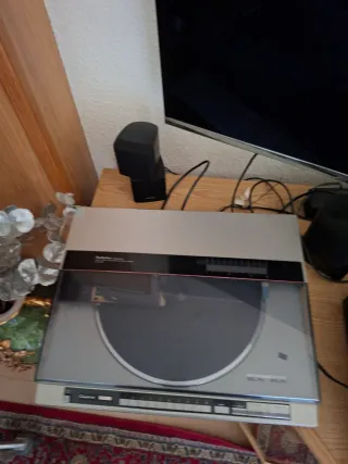 Tocadiscos Technics Quartz Plata