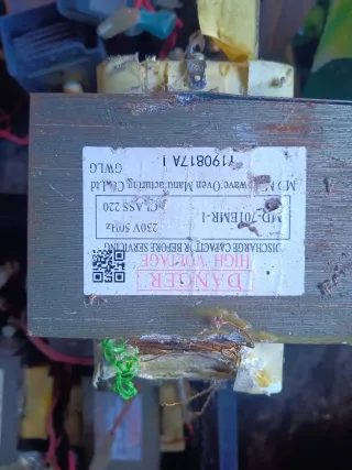 Transformador Microondas MD-701EMR-1