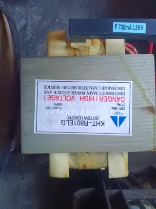 Transformador Microondas MD-701EMR-1