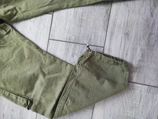 Pantaloni Cargo Verde Oliva