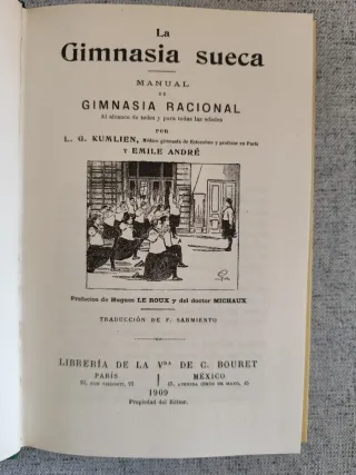 La gimnasia sueca, manual de gimnasia racional