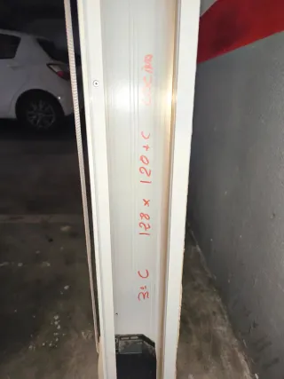 Ventana corredera aluminio 128 x 120 + C