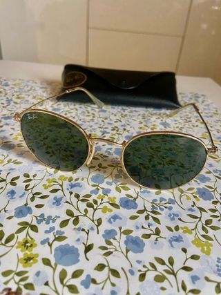 Gafas de sol Ray-Ban Round Metal Doradas