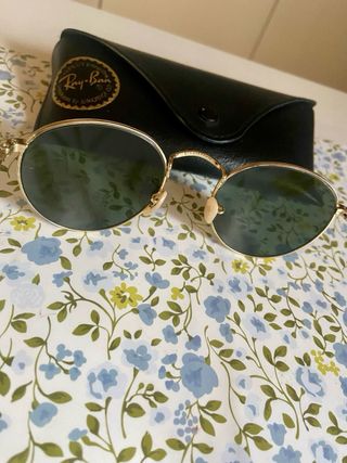 Gafas de sol Ray-Ban Round Metal Doradas