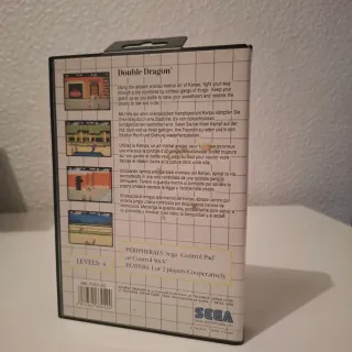 Juego Double Dragon Master System Sega