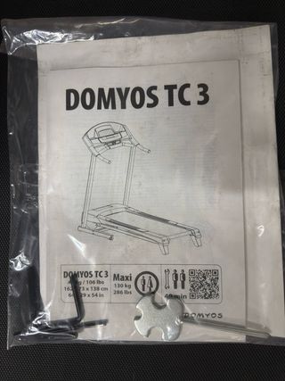 Cinta de correr DOMYOS TC3