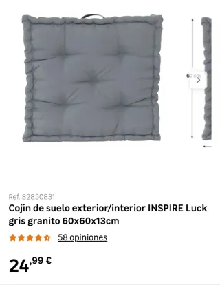 Cojines para palets (Set de 3)