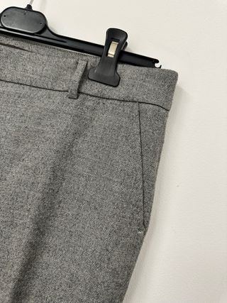 Peserico Pantalone Lana Grigio da donna