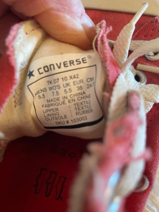 Converse All Star Donna arancione