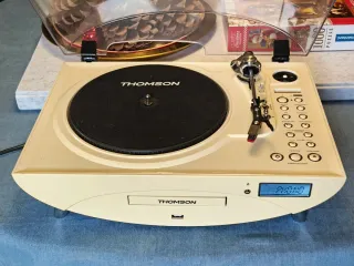 Tocadiscos Thomson TT401 Combi CD