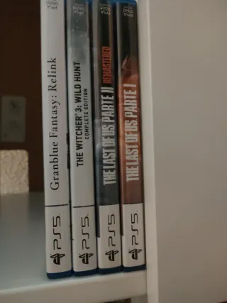 Juegos PS5: Granblue, Witcher 3, Last of Us