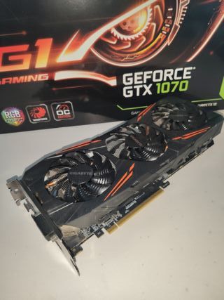 Tarjeta Gráfica Gigabyte GeForce GTX 1070