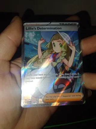 Carta Pokémon Lillie's Determination