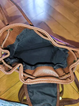 Mochila pequeña étnica