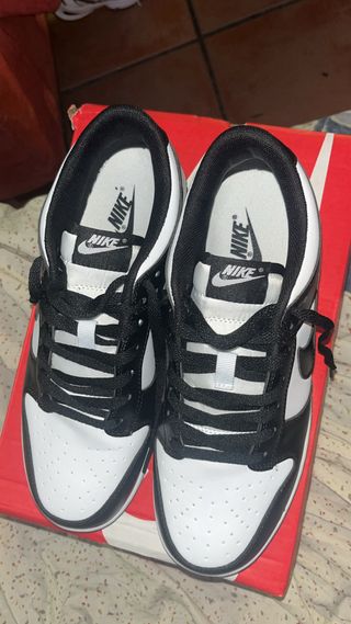 Zapatillas Nike Dunk Low Blanco y Negro