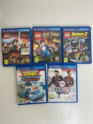 Lotto 5 Giochi PlayStation vita