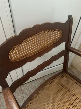 Sillón antiguo vintage madera para Restaurar