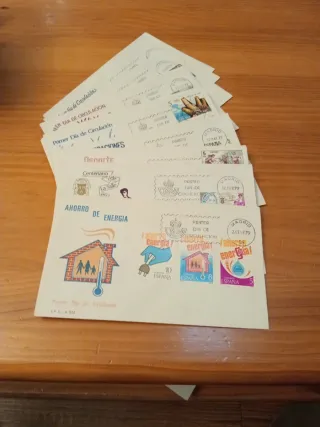 Sobres Primer Día Circulación España 1979