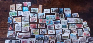 Lote de sellos postales variados