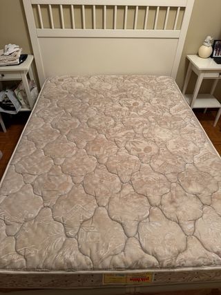 Colchón 135cm + Somier + Mesillas de noche