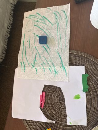 Juguete hecho a mano por mi hermana