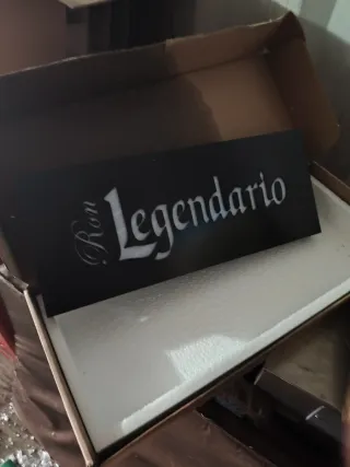 Cartel Luminoso Ron Legendario