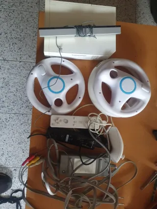 Nintendo Wii Consola Blanca + Accesorios