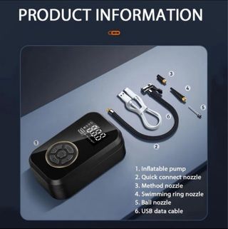 Hinchador Portátil Belibuy Coche