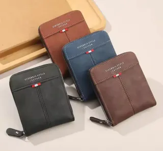 Cartera de Piel para Hombre Black