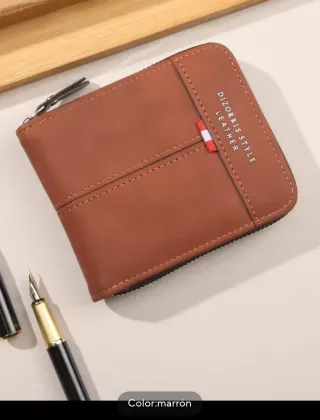 Cartera de Piel para Hombre Black