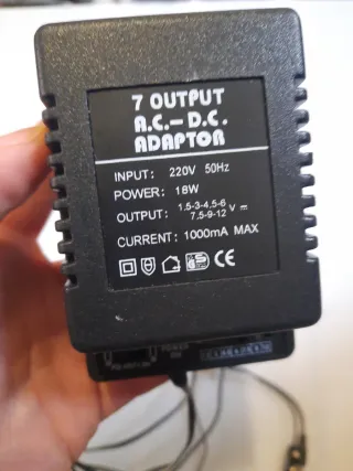 Adaptador Corriente 6 Salidas 18W