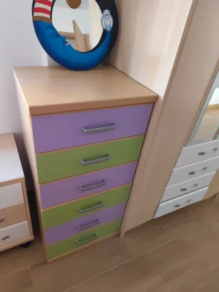 Sinfonier 6 cajones madera