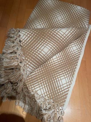 Coperta misto  lana artigianato  abruzzese