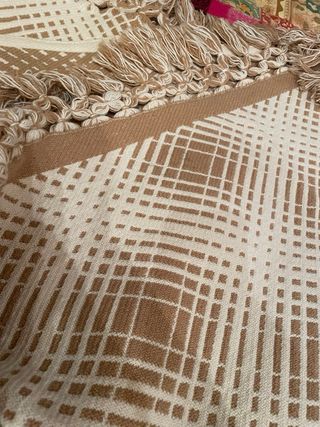 Coperta misto  lana artigianato  abruzzese