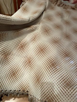 Coperta misto  lana artigianato  abruzzese