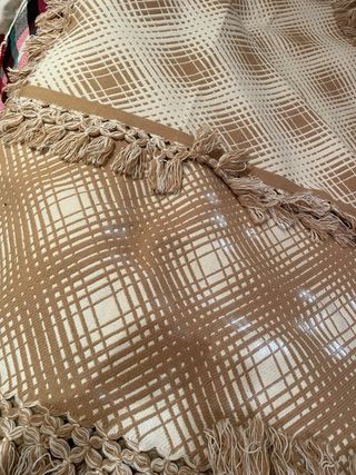 Coperta misto  lana artigianato  abruzzese